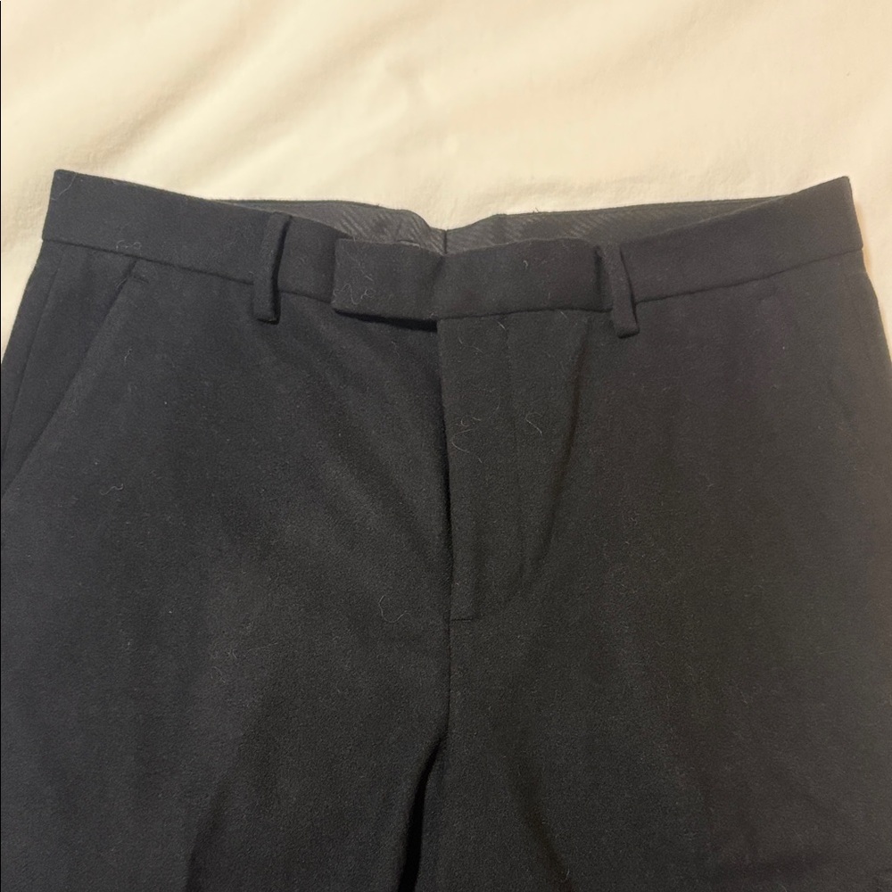 Express Black wool cargo slacks/pants/trousers 34x30